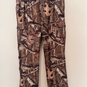 WEARFIRST Camo Cargo Pants Elastic & Drawstring Waist 36X32
